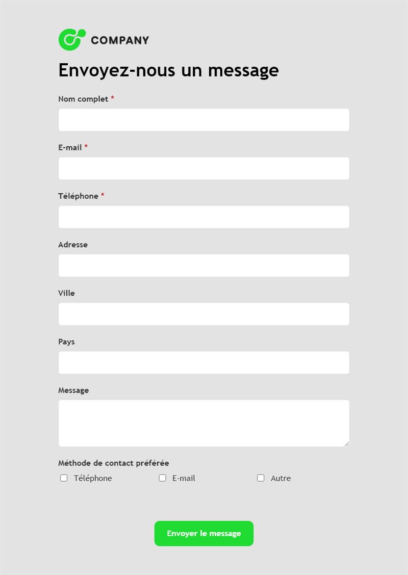 Contact / Demande 03
